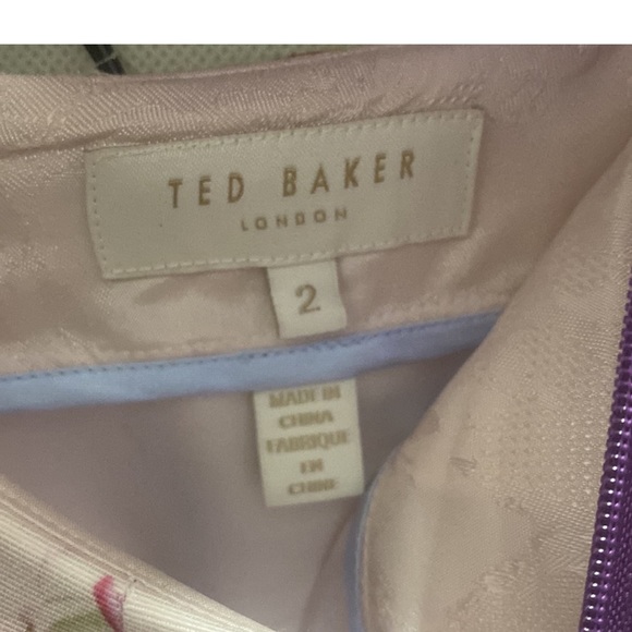 Ted Baker Floral Skirt size US6 - Picture 3 of 4